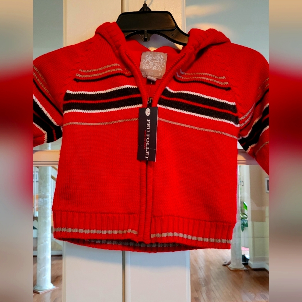 Zippered Dressy Sweater